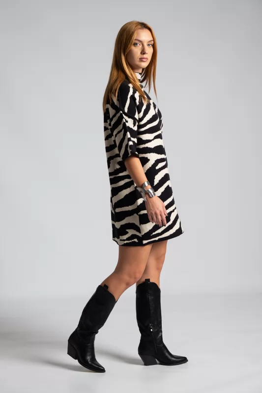 Blouse Dress Lupeto Animal Print