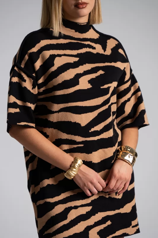 Blouse Dress Lupeto Animal Print