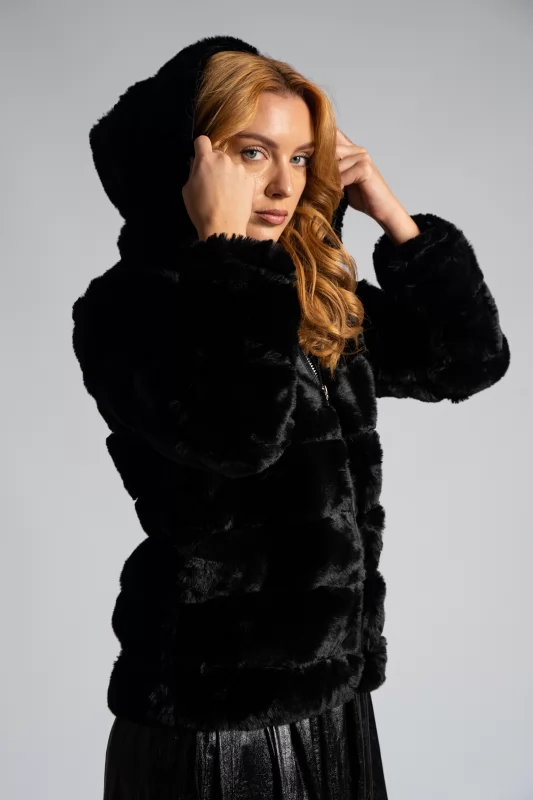 Furry Jacket Hood