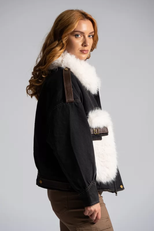 Jacket Jean-Fur