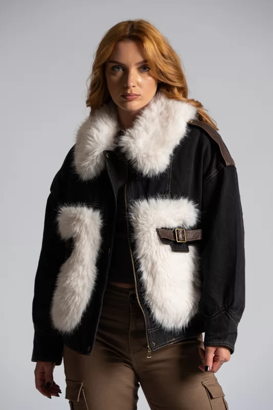 Jacket Jean-Fur