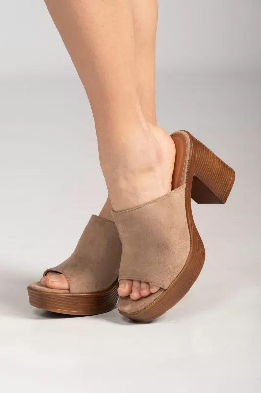 Mules Suede