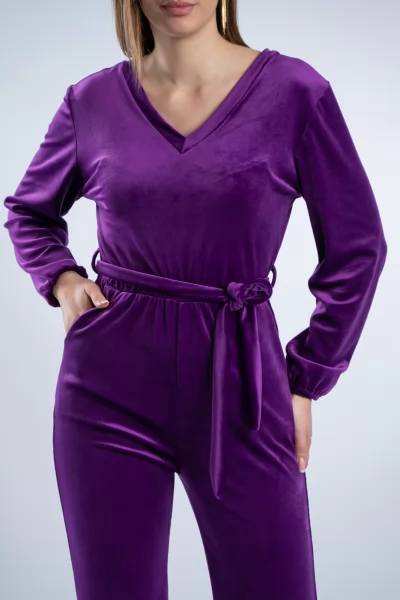 Jumpsuit Chain Purple