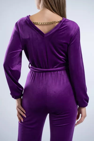 Jumpsuit Chain Purple