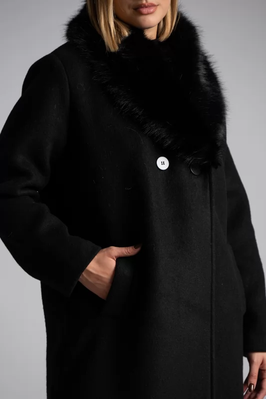 Coat Furry Collar