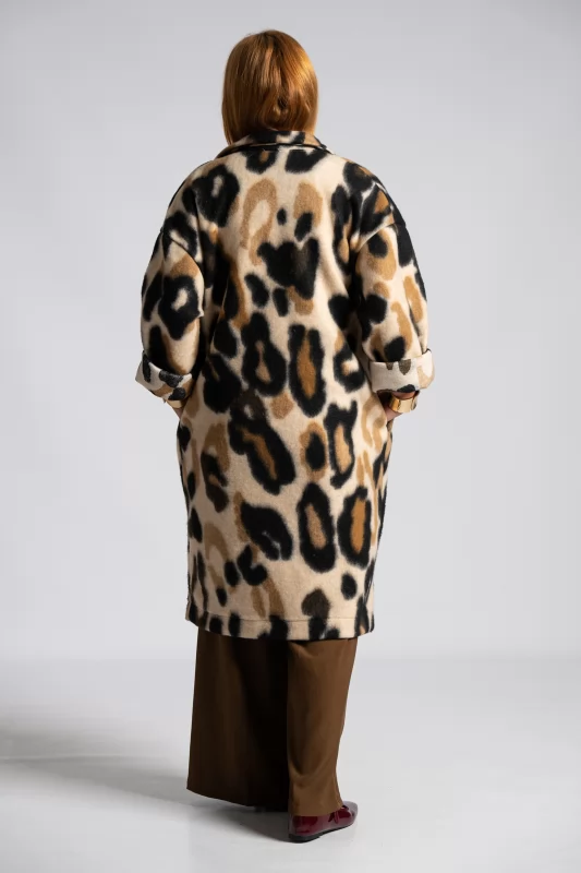 Coat Hyena Print