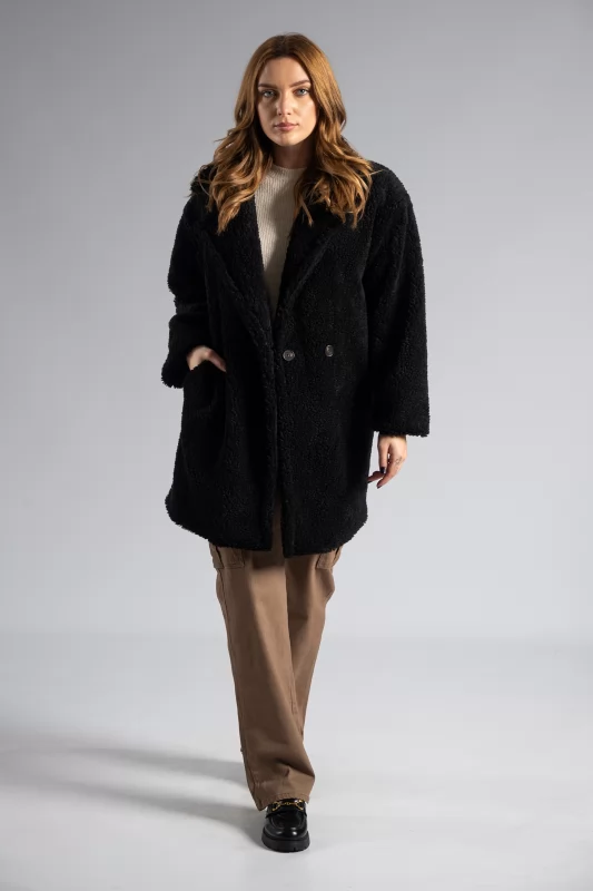 Coat Teddy Midi