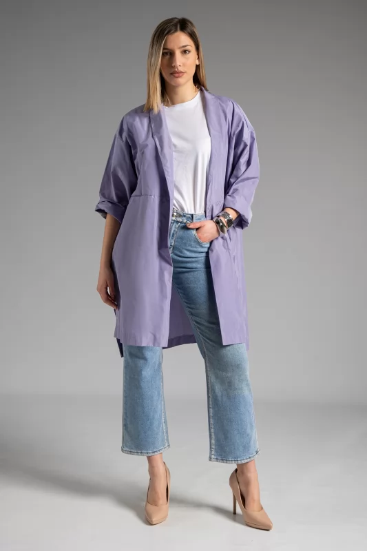 Coat Windbreaker Lavender