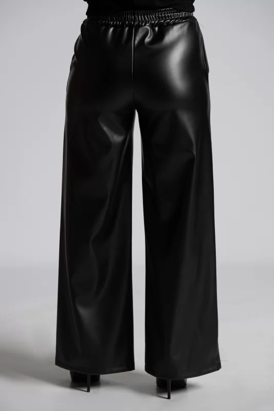 Leatherette Pants Waistband