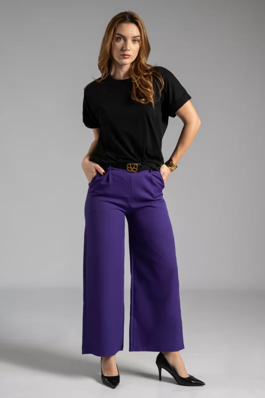 Pantalona Waistband Belt Purple