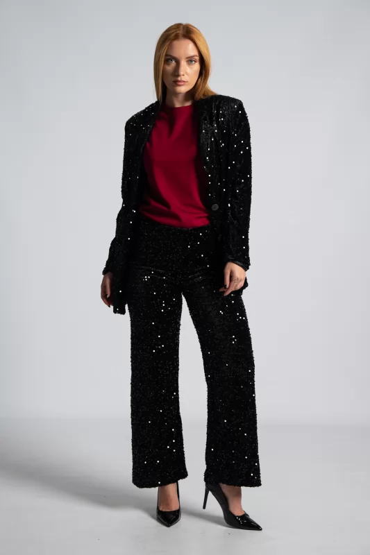 Velvet Pants Sequins