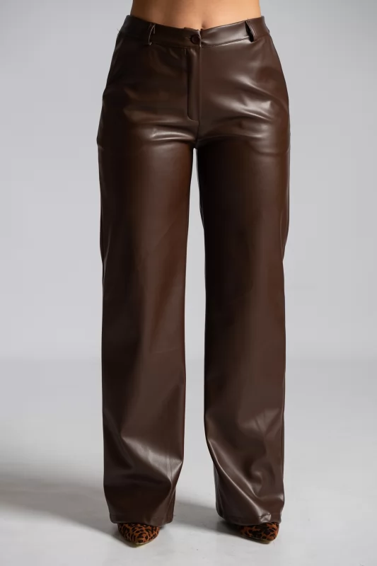 Leatherette Trousers