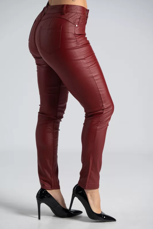 Pants Leatherette Push Up