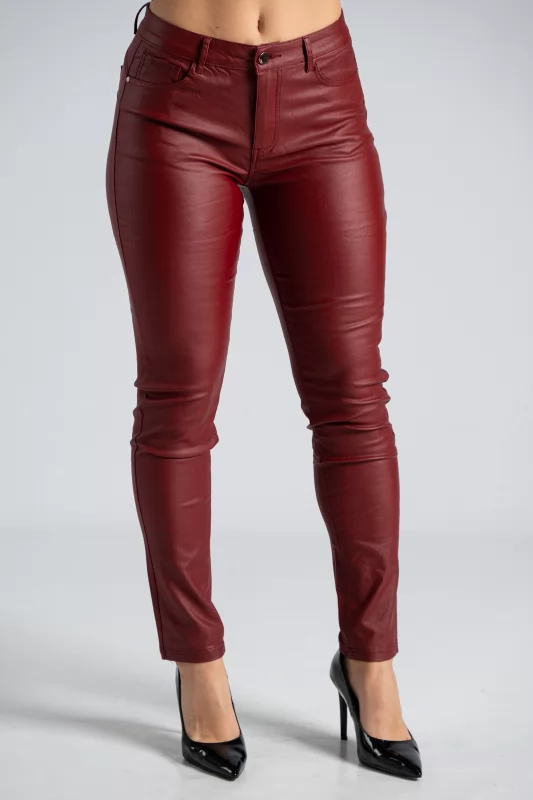 Pants Leatherette Push Up