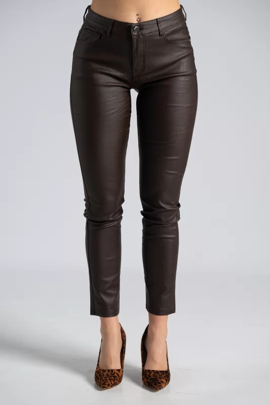 Pants Leatherette Push Up