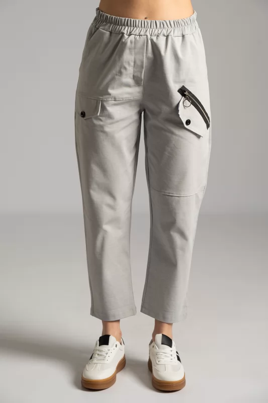 Trousers Decorative Zipper 