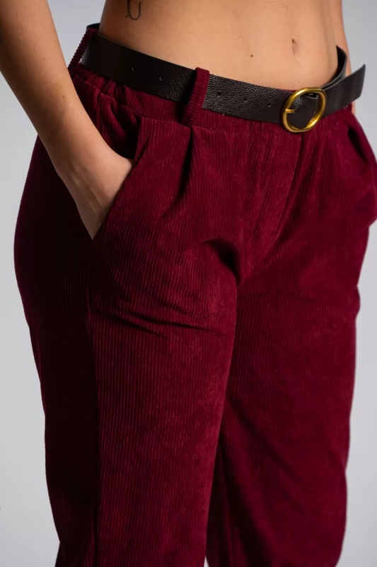 Corduroy Pants Belt