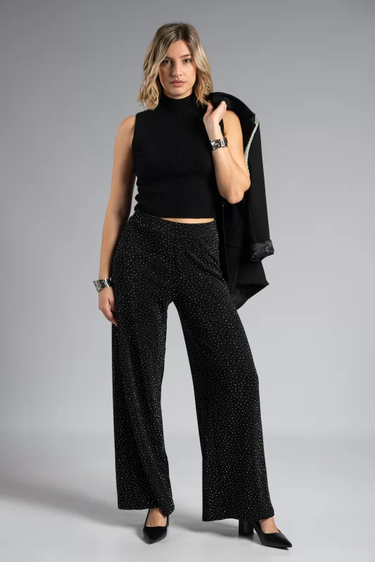 Lurex Pants Strass