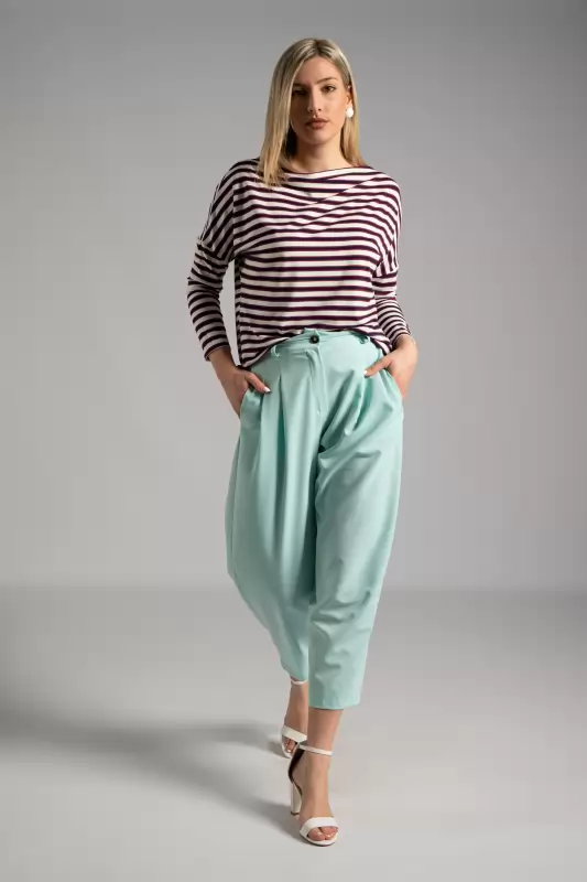 Slouchy Solid Pants