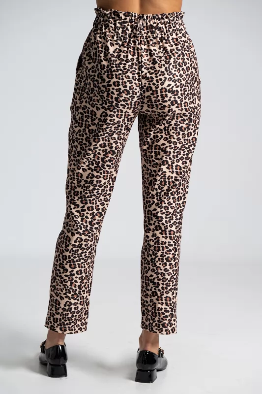 Pants Paperbag Animal Print