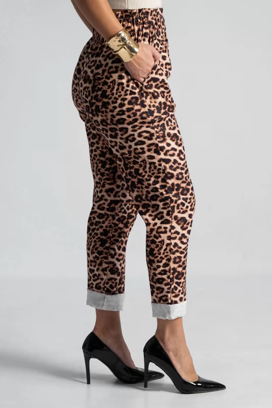 Pants Paperbag Animal Print