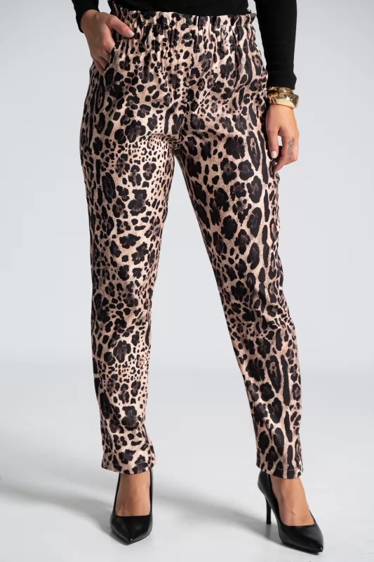 Pants Paperbag Animal Print