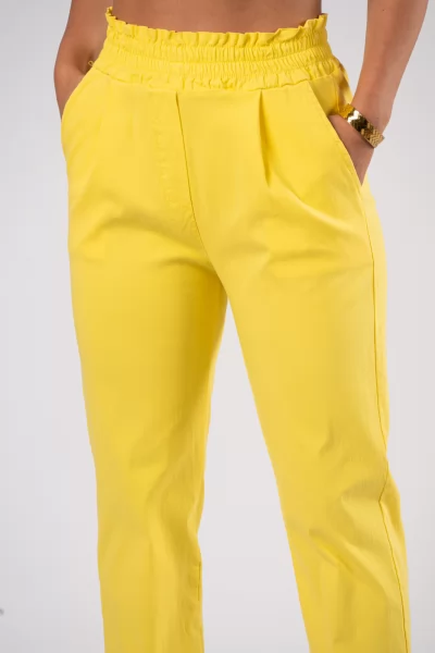 Paperbag Trousers Yellow