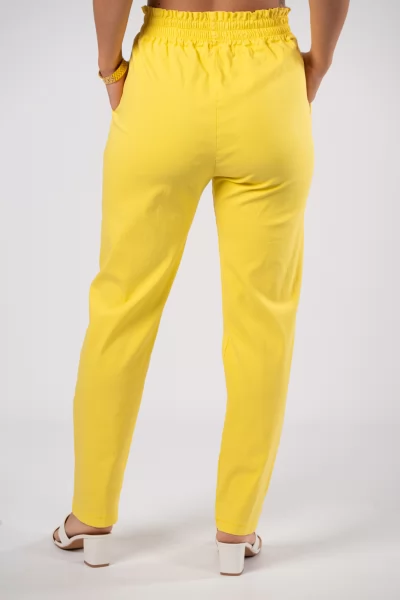 Paperbag Trousers Yellow