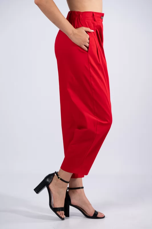 Pants Slouchy Red