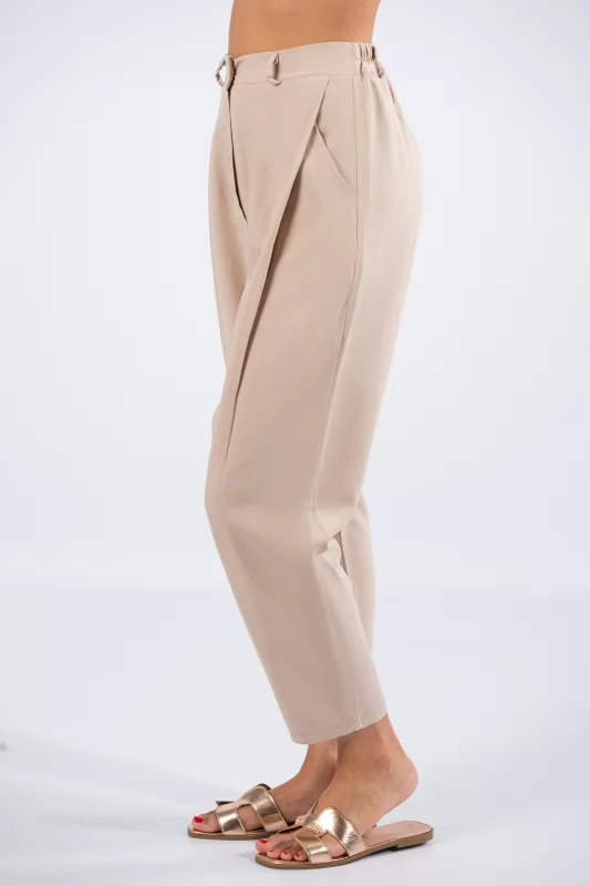 Culotte Trousers Beige