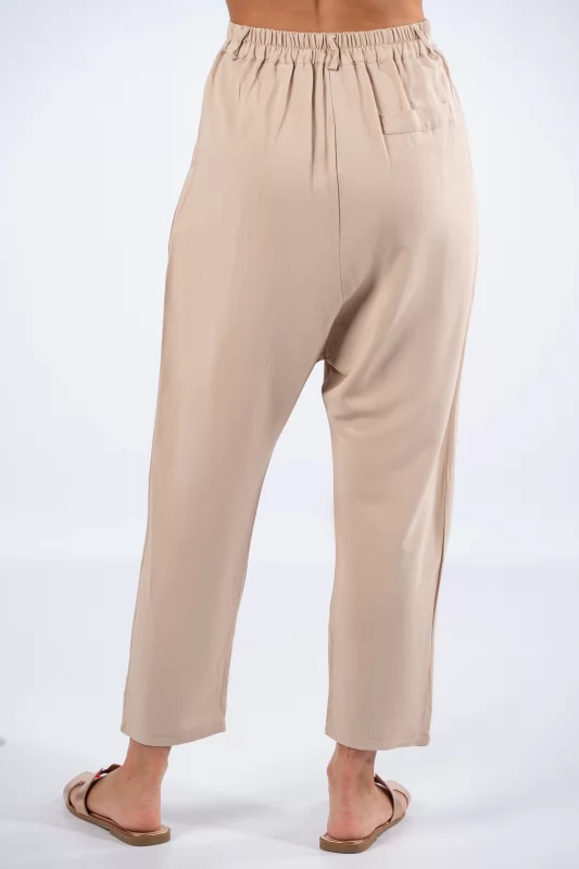 Culotte Trousers Beige