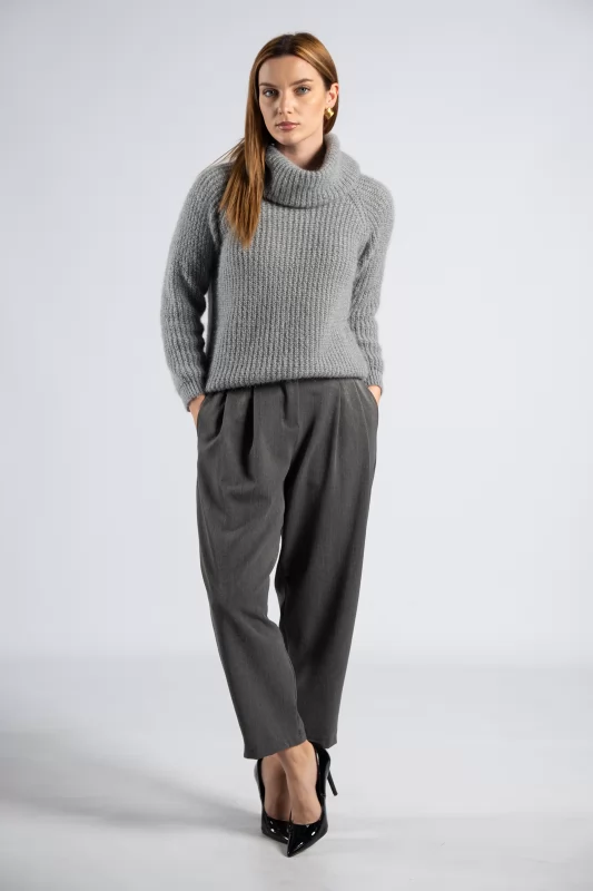 Slouchy Fabric Pants