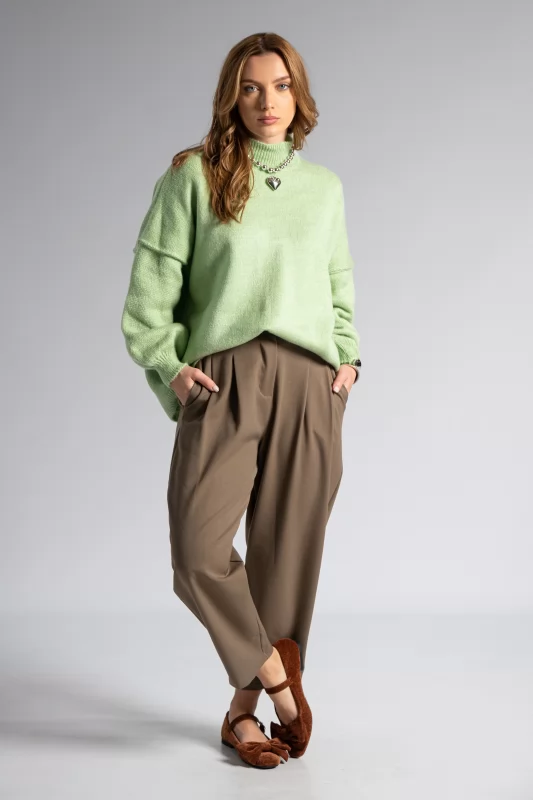 Slouchy Fabric Pants