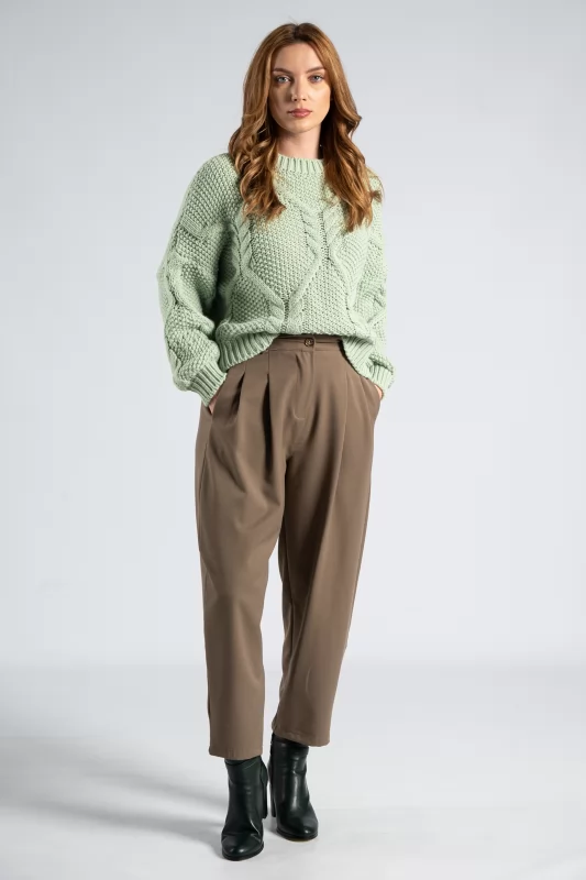 Slouchy Fabric Pants