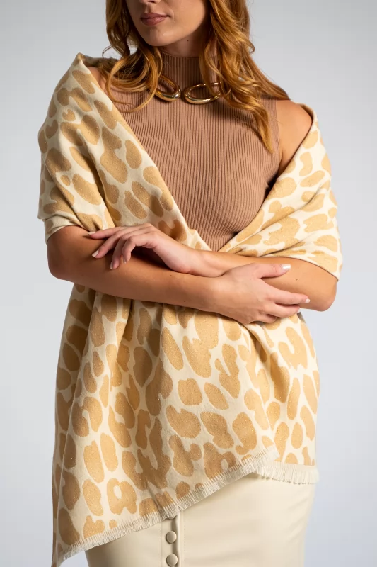 Πασμίνα Leopar print