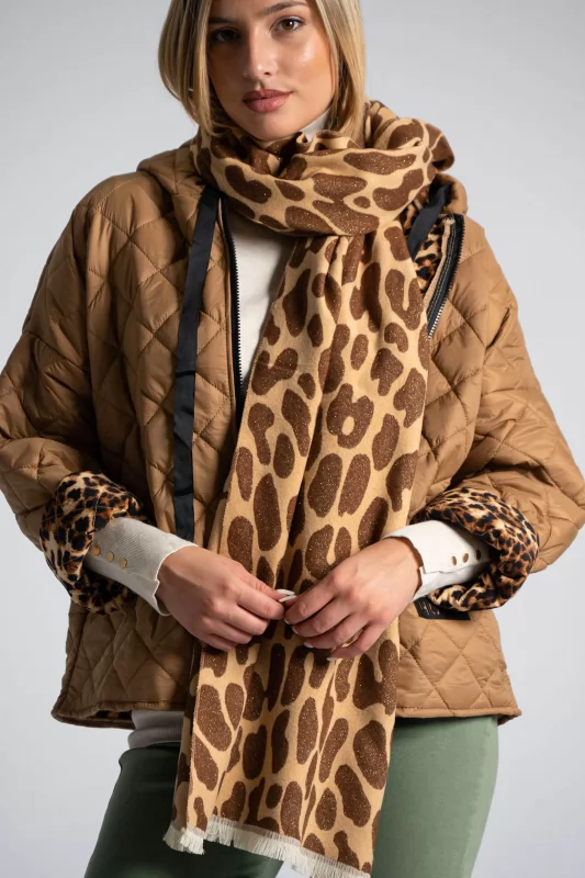 Pashmina Leopar Print