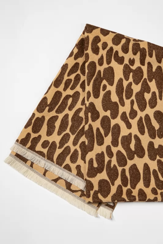 Pashmina Leopar print