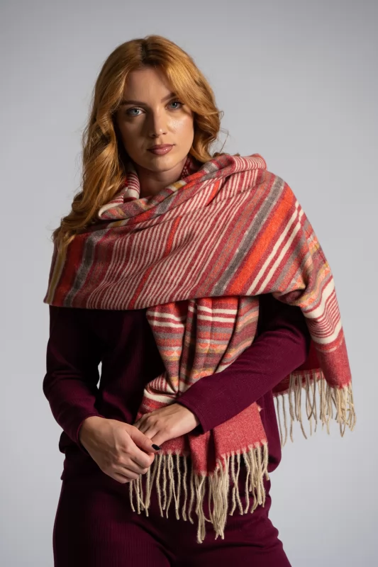 Pashmina Stripes -Rombes