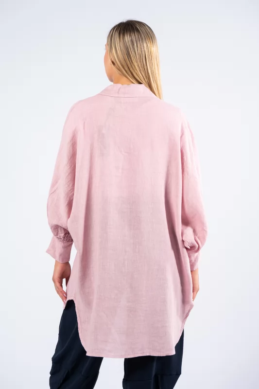 Shirt Lino Dusty Pink