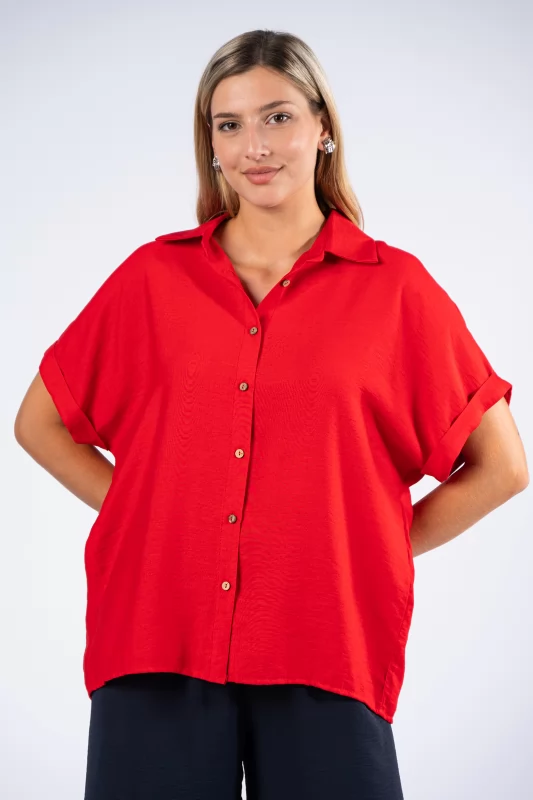 Shirt Crep Red