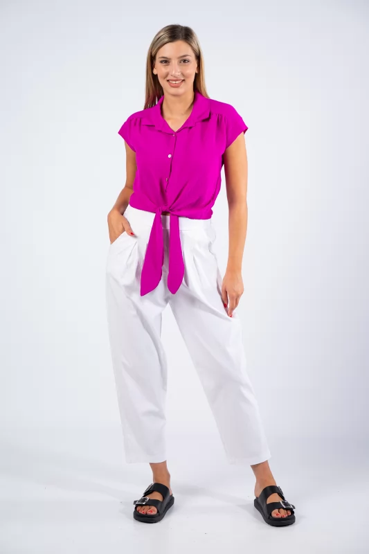 Shirt Binding Magenta