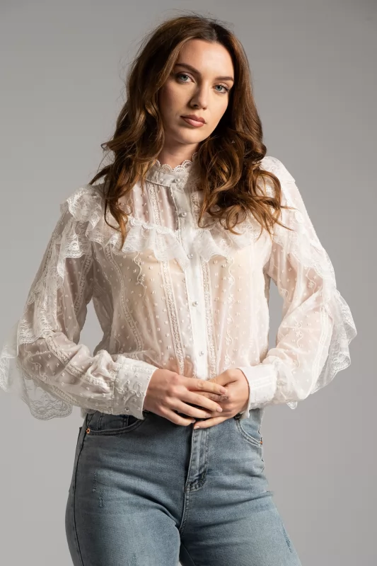 Shirt Embroidery Lace 