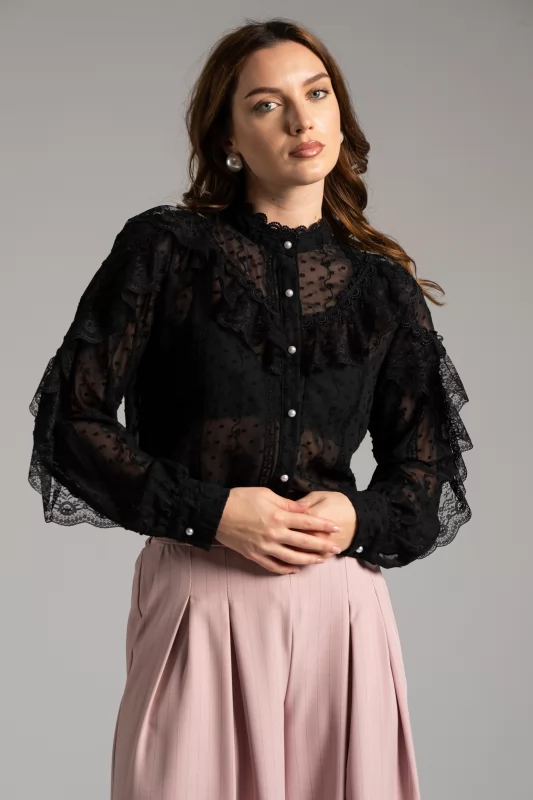 Shirt Embroidery Lace 