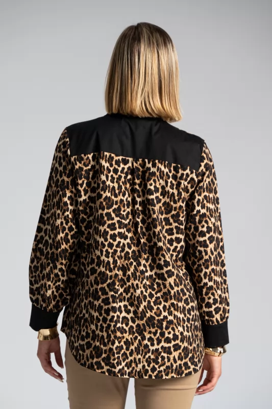 Leopar Shirt With Details