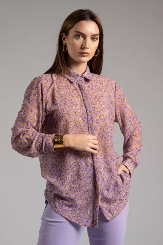 Shirt Leopar Print