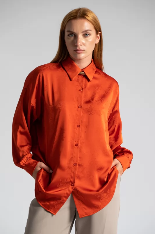 Shirt Satin Embossed Patterns