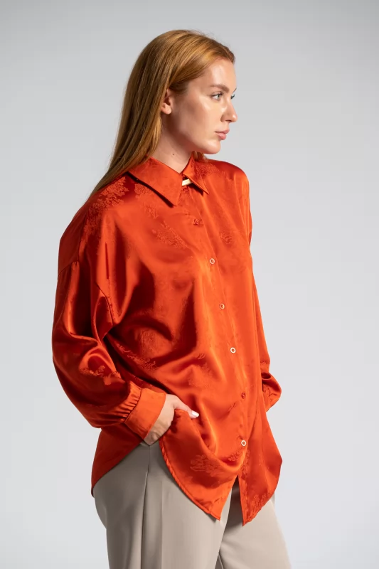 Shirt Satin Embossed Patterns