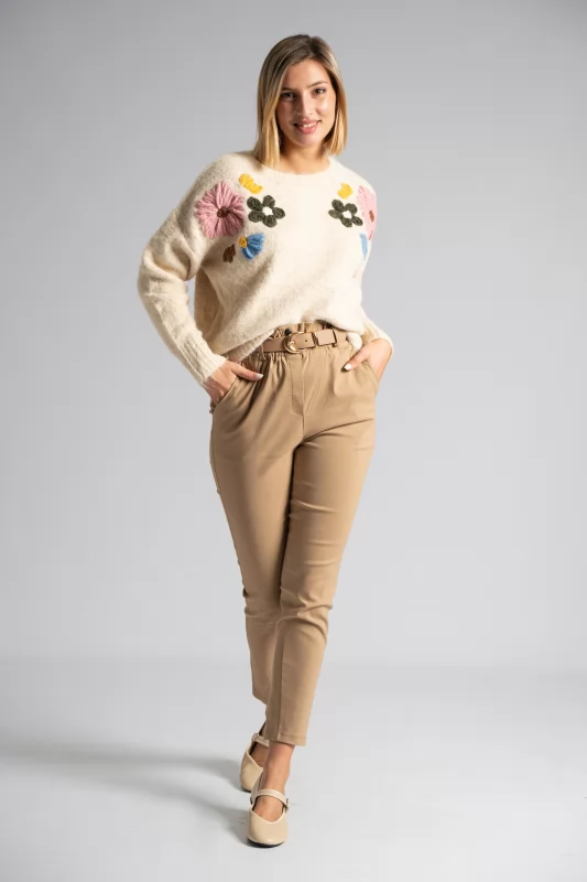 Sweater 3D Daisies