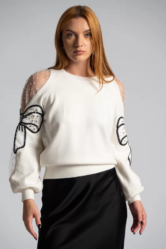 Sweater C-Throu Bow