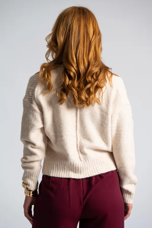 Sweater Cut Out Shoulders